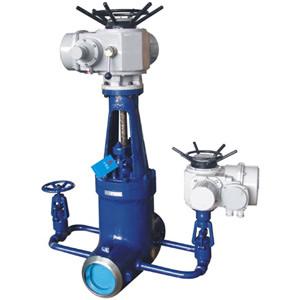 Gate Valve With bypass valve