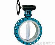 PN6~PN10 Flanged Type Teflon-seal Butterfly Valve