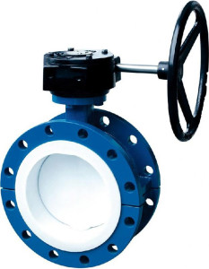 LINED BUTTERFLY VALVES