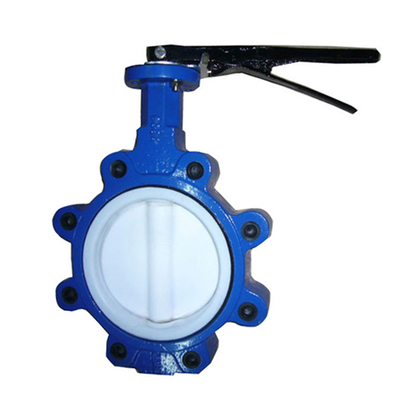 150 psi Lug-Style Butterfly Valve Stainless Steel A351 Gr CF8M 3 Pipe Size 